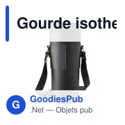 Gourde isotherme personnalisable 730 ml avec logo - Kelvin - Miniature 7