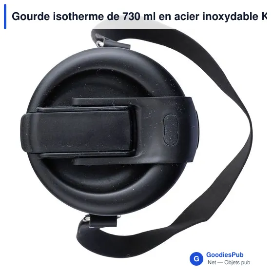 Gourde isotherme personnalisable 730 ml avec logo - Kelvin - Image 8