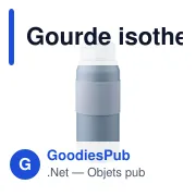 Gourde isotherme de 800 ml en acier inoxydable Katie - Miniature 2