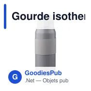 Gourde isotherme de 800 ml en acier inoxydable Katie - Miniature 12
