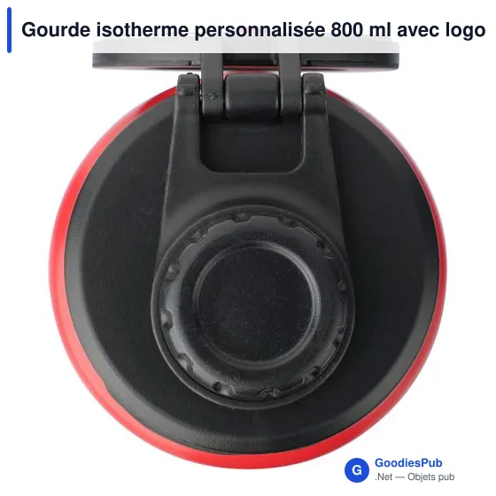 Gourde isotherme de 800 ml en acier inoxydable Zinnia - Image 6