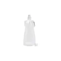 Variante blanc - Gourde pliable de 420 ml en PP Bailey