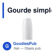 Gourde personnalisable en acier inoxydable recyclé avec logo - Sumatra - Miniature 5