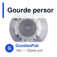 Gourde personnalisable en acier inoxydable recyclé avec logo - Sumatra - Miniature 9