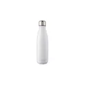 Variante blanc - Gourde personnalisable en acier inoxydable recyclé avec logo - Sumatra