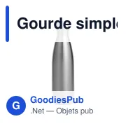 Gourde simple paroi de 650 ml en acier inoxydable Sumatra - Miniature 8