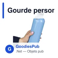 Gourde personnalisable en acier inoxydable recyclé 750 ml - Emericavec logo - Miniature 12