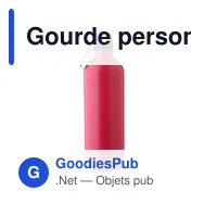 Gourde personnalisable en acier inoxydable recyclé 750 ml - Emericavec logo - Miniature 10