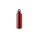 Variante rouge - Gourde personnalisable en acier inoxydable recyclé 750 ml - Emericavec logo