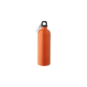 Variante orange - Gourde personnalisable en acier inoxydable recyclé 750 ml - Emericavec logo