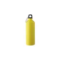 Variante jaune - Gourde personnalisable en acier inoxydable recyclé 750 ml - Emericavec logo