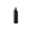 Variante noir - Gourde personnalisable en acier inoxydable recyclé 750 ml - Emericavec logo