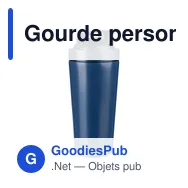 Gourde personnalisable en acier inoxydable recyclé avec logo - Orla - Miniature 5