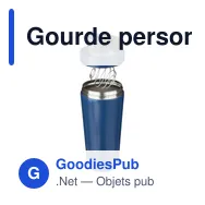 Gourde personnalisable en acier inoxydable recyclé avec logo - Orla - Miniature 7