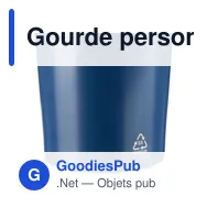 Gourde personnalisable en acier inoxydable recyclé avec logo - Orla - Miniature 8