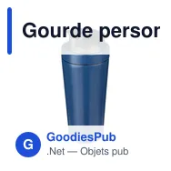 Gourde personnalisable en acier inoxydable recyclé avec logo - Orla - Miniature 10