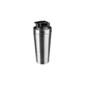 Variante argenté - Gourde personnalisable en acier inoxydable recyclé avec logo - Orla