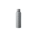 Variante gris - Gourde personnalisable en acier inoxydable recyclé Talin avec logo