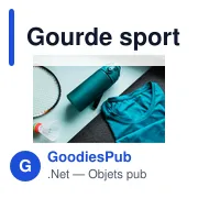 Gourde sport 500 ml Air Gifts | Leila - Miniature 2