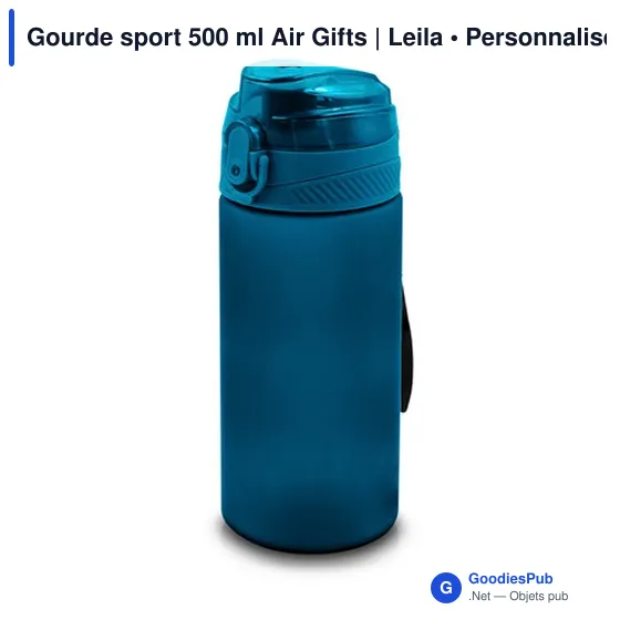 Gourde sport 500 ml Air Gifts | Leila - Image 3