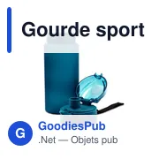 Gourde sport 500 ml Air Gifts | Leila - Miniature 4