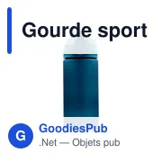 Gourde sport 500 ml Air Gifts | Leila - Miniature 5