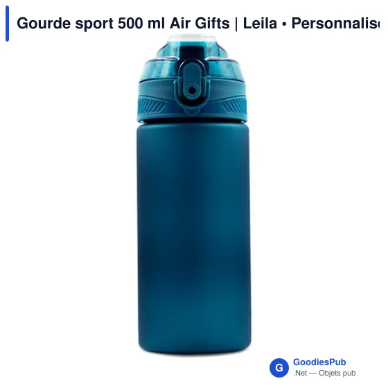 Gourde sport 500 ml Air Gifts | Leila - Image 5