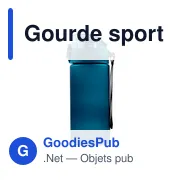Gourde sport 500 ml Air Gifts | Leila - Miniature 7
