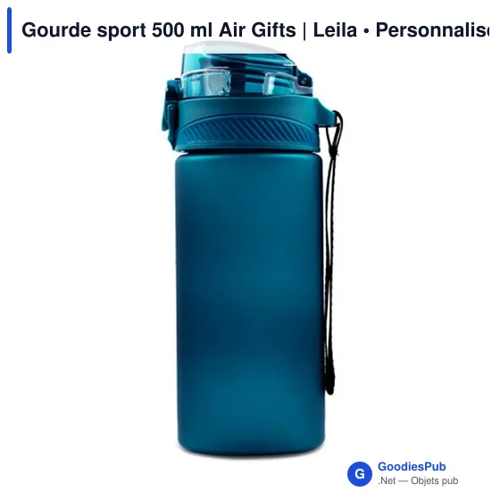 Gourde sport 500 ml Air Gifts | Leila - Image 7