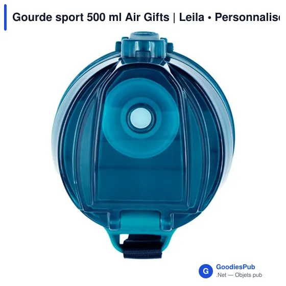 Gourde sport 500 ml Air Gifts | Leila - Image 9