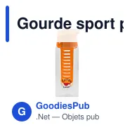 Gourde sport personnalisable 700 ml avec logo - Air Gifts | Lizzie - Miniature 1