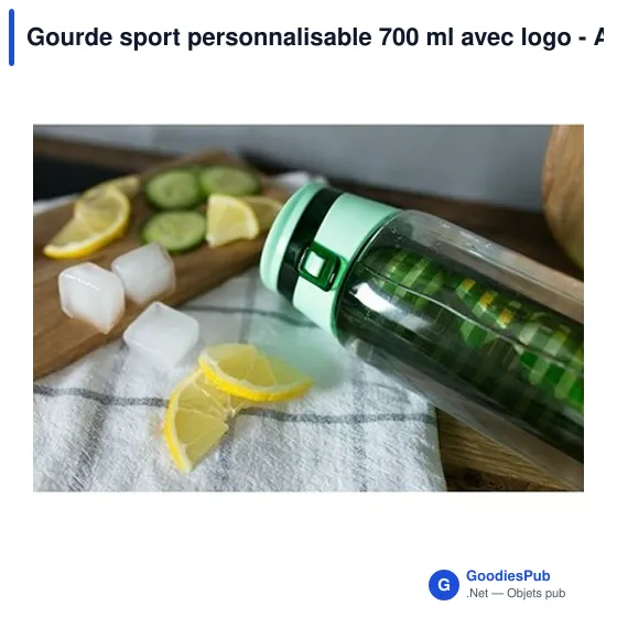 Gourde sport personnalisable 700 ml avec logo - Air Gifts | Lizzie - Image 12