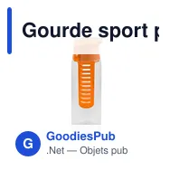 Gourde sport personnalisable 700 ml avec logo - Air Gifts | Lizzie - Miniature 3