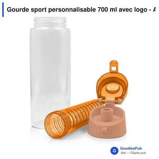 Gourde sport personnalisable 700 ml avec logo - Air Gifts | Lizzie - Image 4