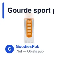 Gourde sport personnalisable 700 ml avec logo - Air Gifts | Lizzie - Miniature 5