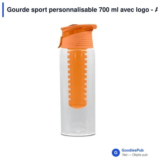 Gourde sport personnalisable 700 ml avec logo - Air Gifts | Lizzie - Image 8