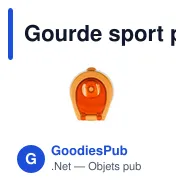Gourde sport personnalisable 700 ml avec logo - Air Gifts | Lizzie - Miniature 9