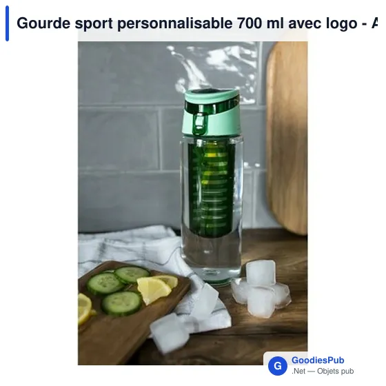 Gourde sport personnalisable 700 ml avec logo - Air Gifts | Lizzie - Image 10