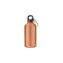 Variante orange - Gourde transparente personnalisable 400 ml avec logo - Nancy