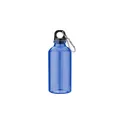 Variante bleu cobalt - Gourde transparente personnalisable 400 ml avec logo - Nancy