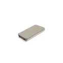 Variante Beige - Batterie externe personnalisable GP 10000 mAh en ABS avec logo - B+ Series