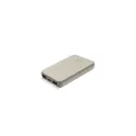 Variante Beige - Batterie externe personnalisable GP 5000 mAh en ABS avec logo - B+ Series