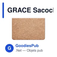 GRACE Sacoche en liège - Miniature 2