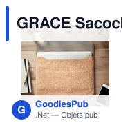GRACE Sacoche en liège - Miniature 5