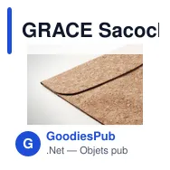 GRACE Sacoche en liège - Miniature 6