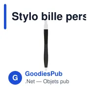 Stylo bille personnalisable Gracia avec logo - Miniature 6