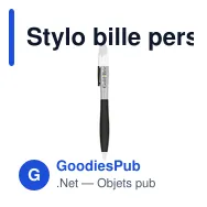 Stylo bille personnalisable Gracia avec logo - Miniature 7