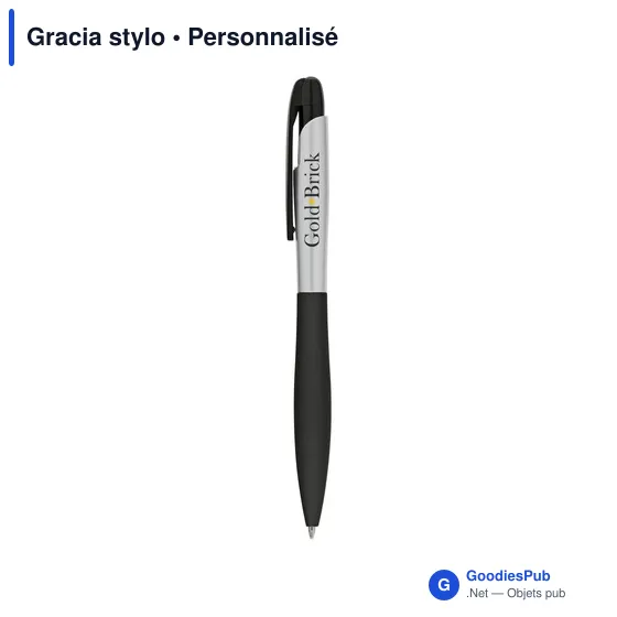 Stylo bille personnalisable Gracia avec logo - Image 7