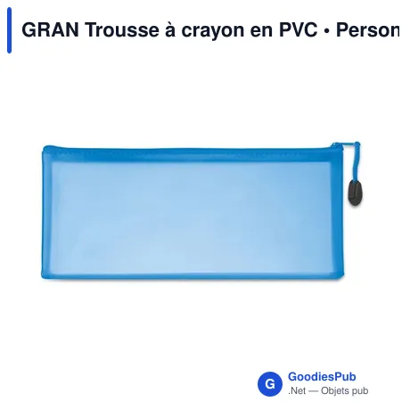 GRAN Trousse à crayon en PVC