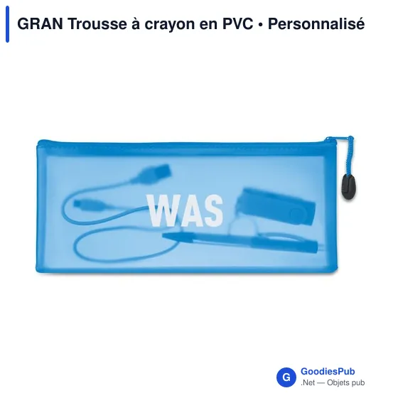 GRAN Trousse à crayon en PVC - Image 3